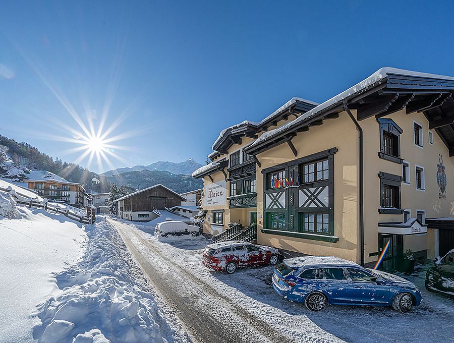 Der ideale Ausgangspunkt für Ihren Urlaub in Sölden.