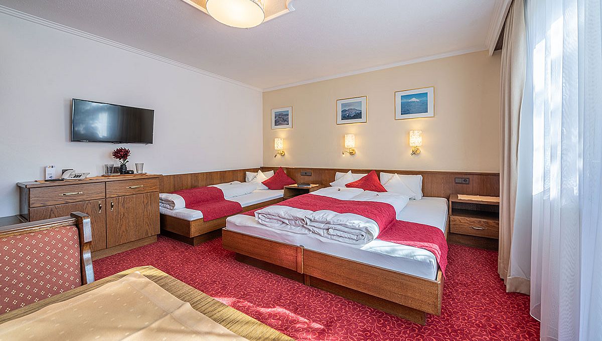 Dreibettzimmer Pension Sölden 